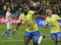 Brazil Paraguay WCup Soccer