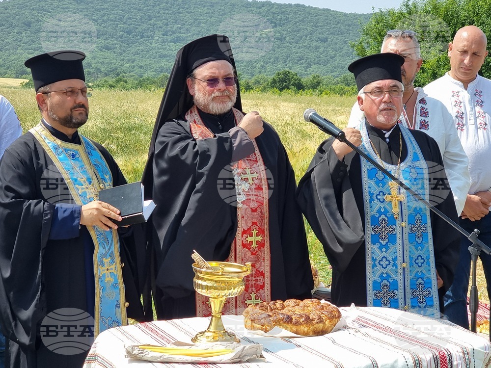 Село Търнава - откриване на жътвената кампания