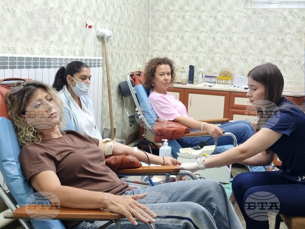 Инициатива за доброволно кръводаряване организираха от БЧК в Кърджали