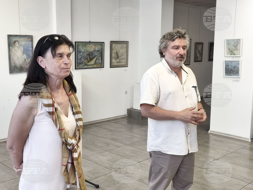 Ямбол - ретроспективна изложба Александрина Игнатова - откриване