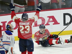 Stanley Cup Oilers Panthers Hockey