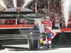 APTOPIX Stanley Cup Oilers Panthers Hockey