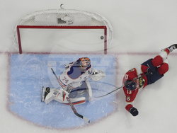 APTOPIX Stanley Cup Oilers Panthers Hockey