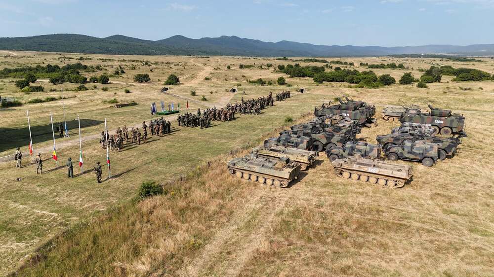 Министерство на отбраната: Военнослужещи от четири нации участват в Многонационалното учение „PLATINUM LION 25“