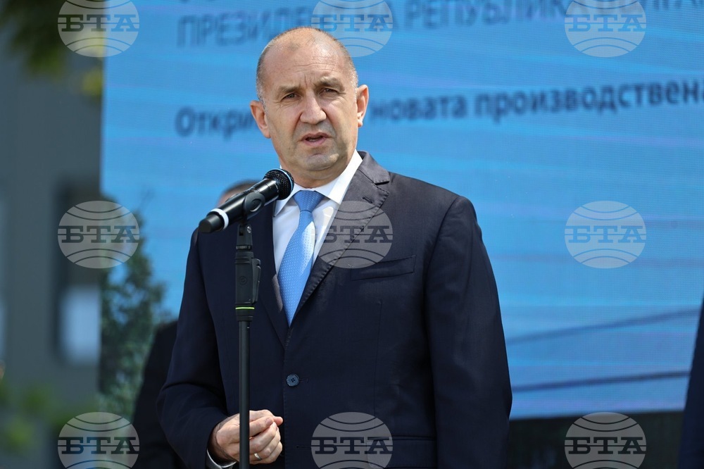 Президентът Румен Радев участва в Пловдив в откриването на най-голямата чешка инвестиция у нас в нова производствена база