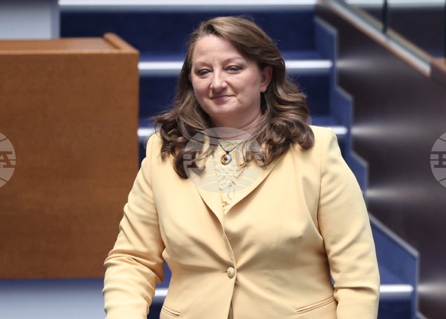 Депутатът от ГЕРБ-СДС Деница Сачева е избрана за вицепрезидент на Парламентарната асамблея на Съвета на Европа