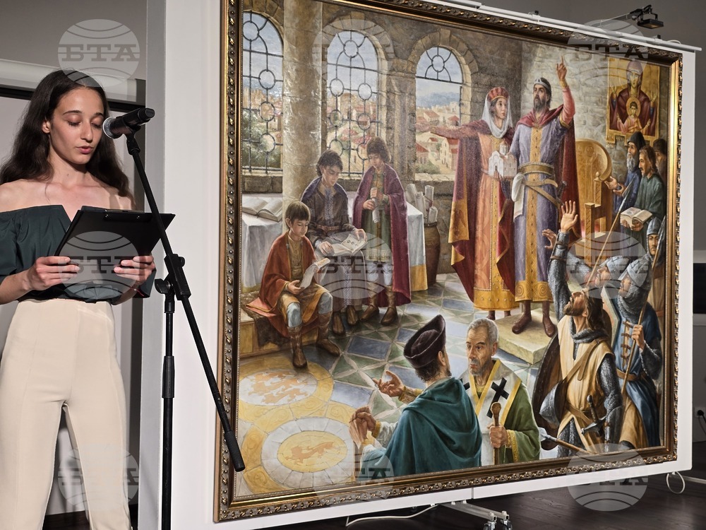 В Ловеч представиха картината „1331 – България ни чака”, пресъздаваща сцена от живота на деспот Иван Александър