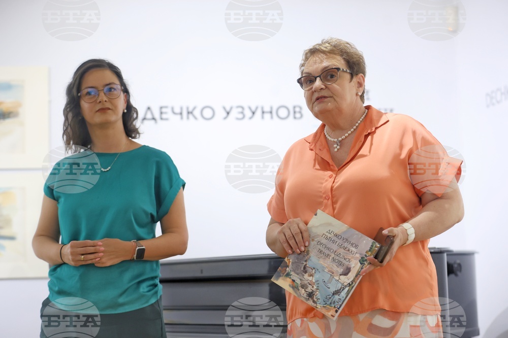 За Дечко Узунов визуалното е изключително важно, каза директорът на софийската градска галерия Аделина Филева