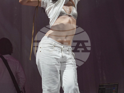 Britain Glastonbury Music Festival Day 3