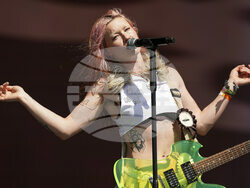 Britain Glastonbury Music Festival Day 3