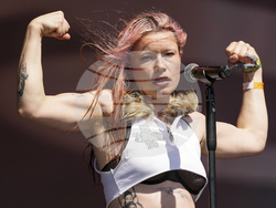 Britain Glastonbury Music Festival Day 3