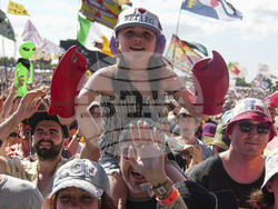 Britain Glastonbury Music Festival Day 3
