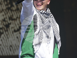 Britain Glastonbury Music Festival Day 4