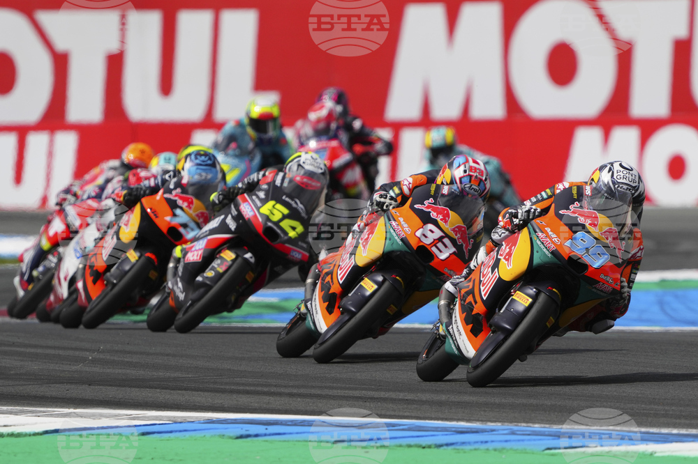 Испанецът Давид Муньос спечели Гран при на Германия в Moto3, като изпревари конкурентите си на последния завой