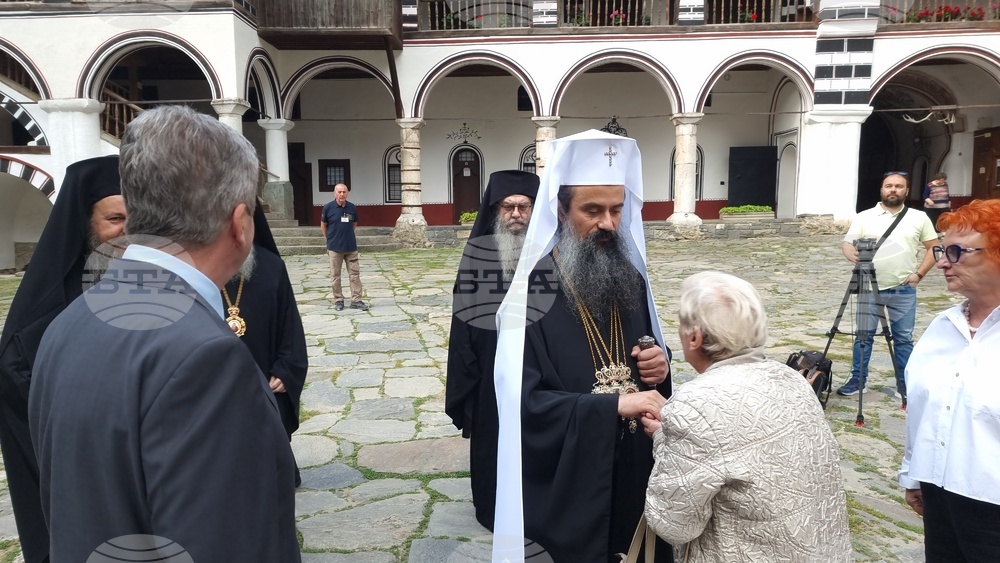 Рилски манастир - ръкополагане на епископ Йоан