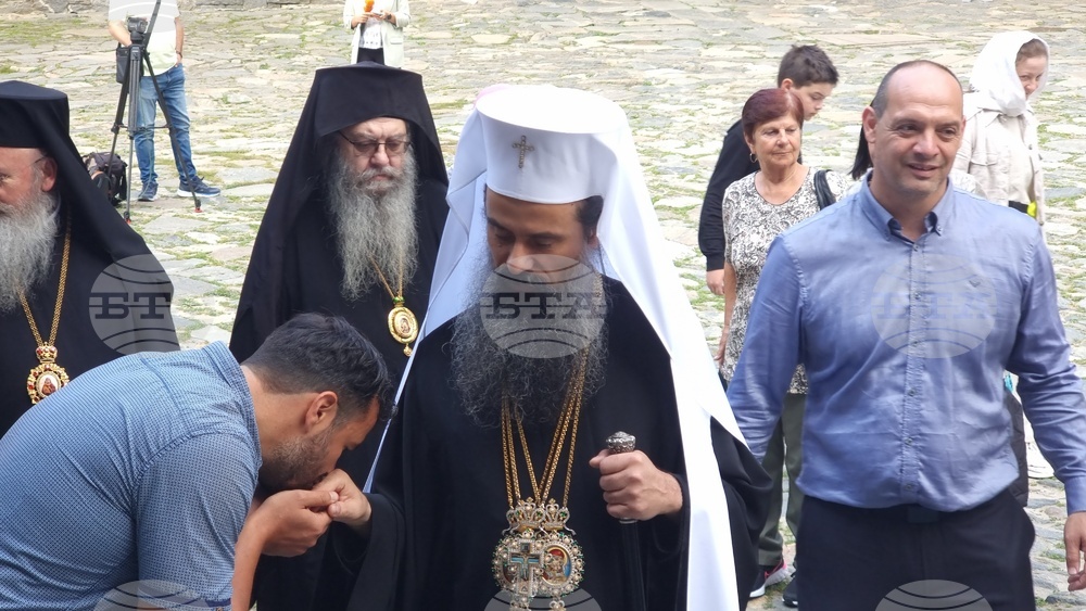 Рилски манастир - ръкополагане на епископ Йоан