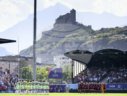 APTOPIX Euro 2025 Belgium Italy Soccer