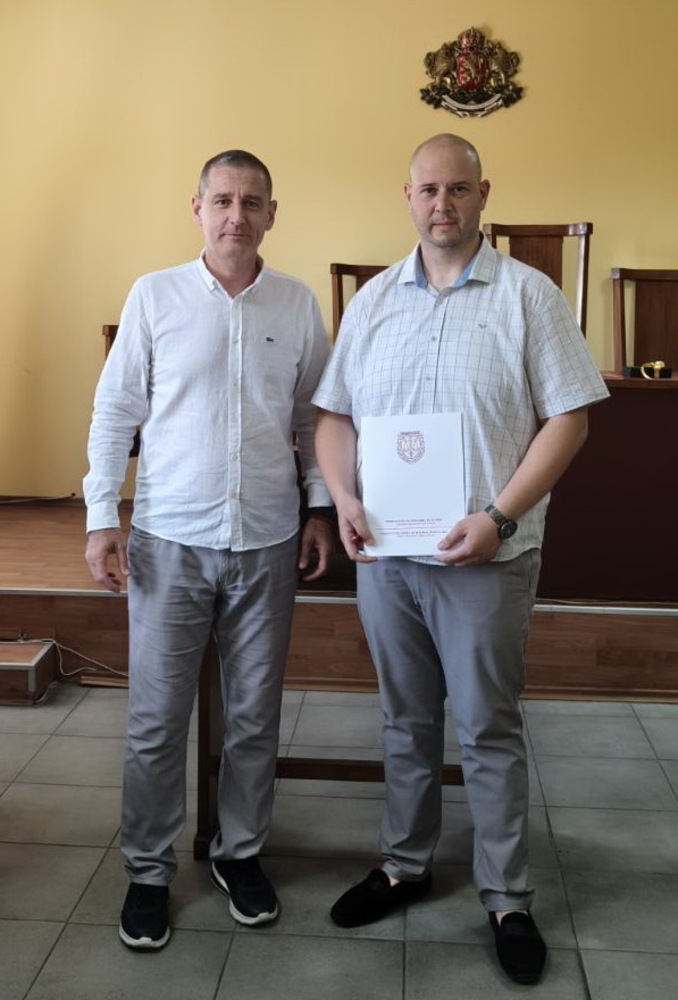 Окръжна прокуратура – Плевен: Следовател в Окръжен следствен отдел при Окръжна прокуратура-Плевен и прокурор в Районна прокуратура-Плевен встъпиха в длъжност