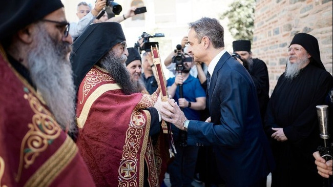 АНА-МПА: Гласът на истината от Света гора трябва да бъде чут по-силно в един несигурен свят, заяви гръцкият премиер Мицотакис