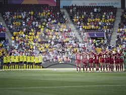 Euro 2025 Denmark Sweden Soccer