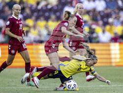 Euro 2025 Denmark Sweden Soccer