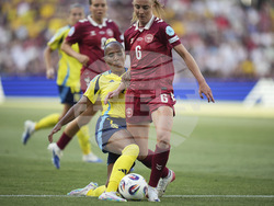 Euro 2025 Denmark Sweden Soccer