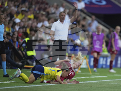 Euro 2025 Denmark Sweden Soccer