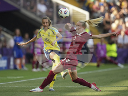 Euro 2025 Denmark Sweden Soccer