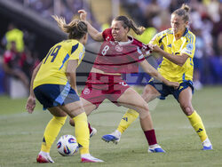 Euro 2025 Denmark Sweden Soccer