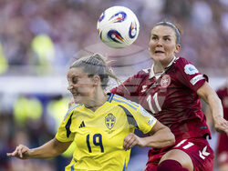 Euro 2025 Denmark Sweden Soccer