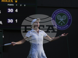 APTOPIX Britain Wimbledon Tennis