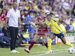 Euro 2025 Denmark Sweden Soccer
