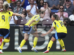 APTOPIX Euro 2025 Denmark Sweden Soccer