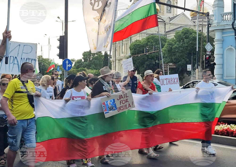 Варна - протест - лев -евро