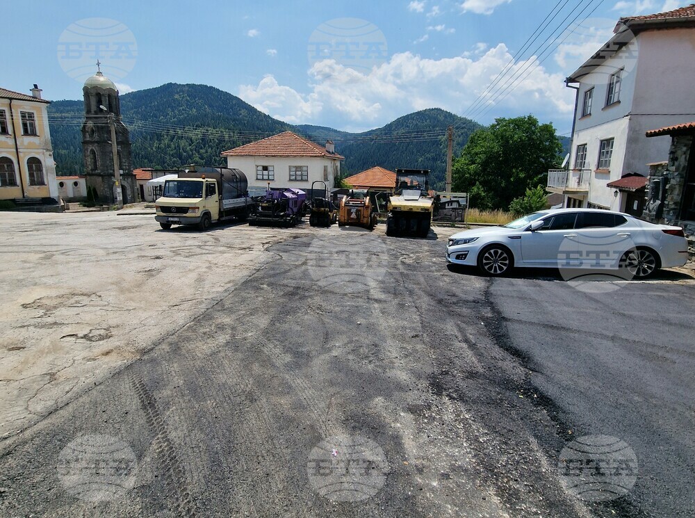 Село Славейно - асфалтиране