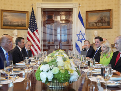 APTOPIX Trump US Israel