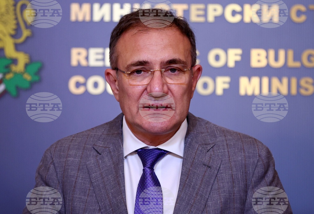 Министерски съвет - Борислав Гуцанов - брифинг