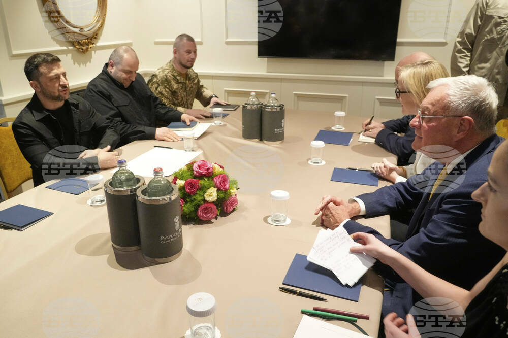 Украинският президент Зеленски се срещна с американския специален пратеник Келог в Рим