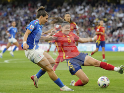 Euro 2025 Italy Spain Soccer