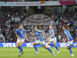 Euro 2025 Italy Spain Soccer