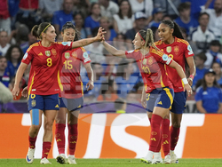 Euro 2025 Italy Spain Soccer