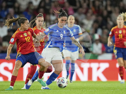 Euro 2025 Italy Spain Soccer
