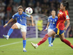 Euro 2025 Italy Spain Soccer
