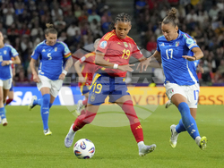 Euro 2025 Italy Spain Soccer