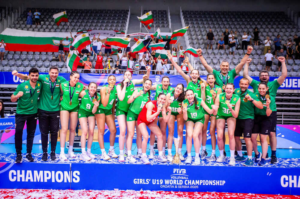 Bulgaria Claims First Ever Girls’ Volleyball World Title