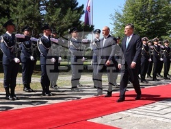 Хърватия - Румен Радев - Зоран Миланович - посрещане - официална церемония