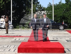 Хърватия - Румен Радев - Зоран Миланович - посрещане - официална церемония