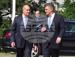 Хърватия - Румен Радев - Зоран Миланович - посрещане - официална церемония