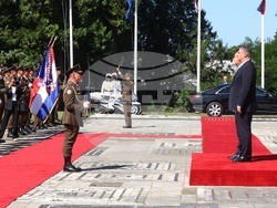 Хърватия - Румен Радев - Зоран Миланович - посрещане - официална церемония