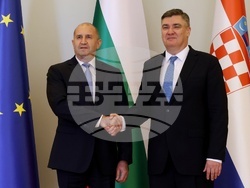 Хърватия - Румен Радев - Зоран Миланович - среща